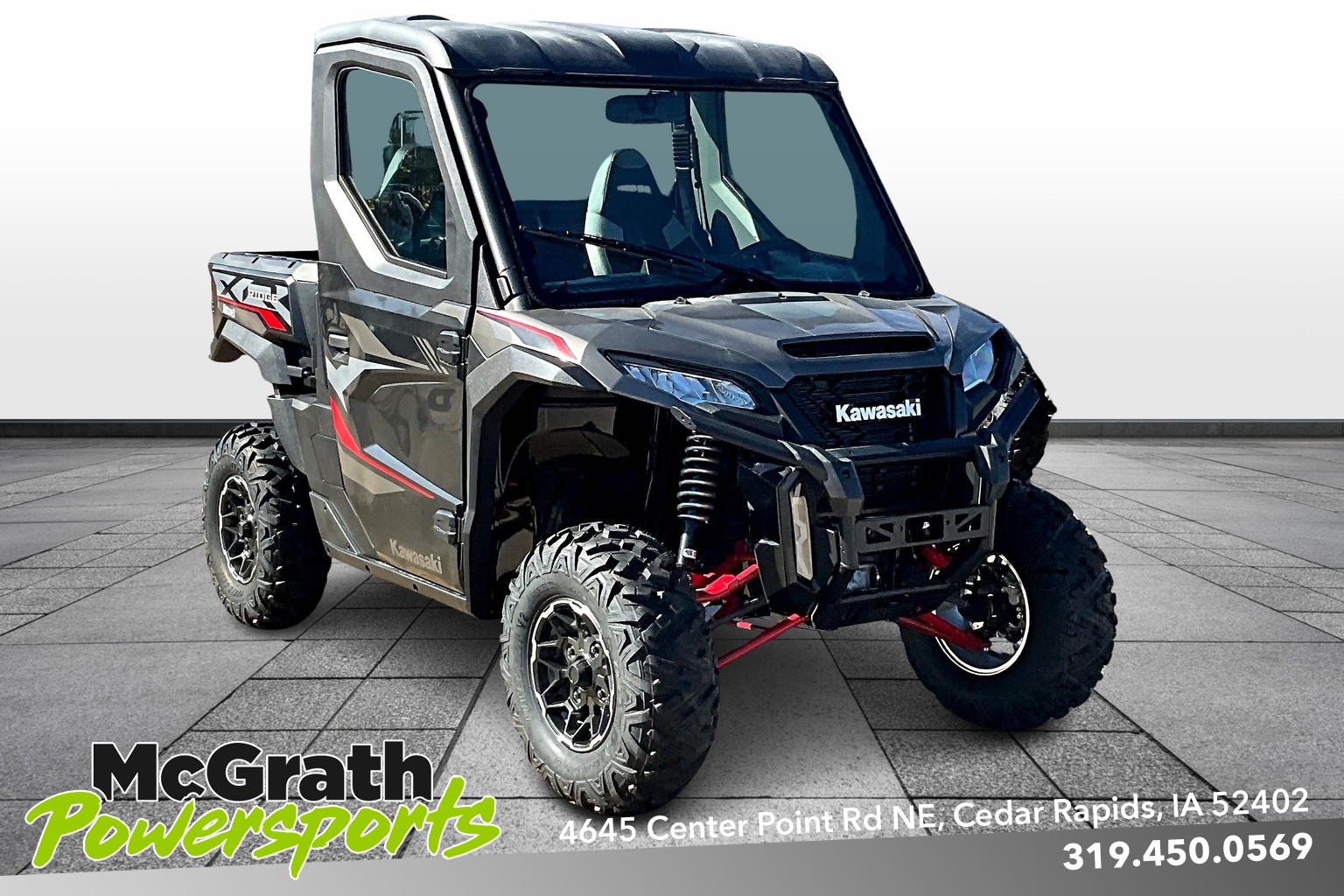 2024 Kawasaki Ridge® XR HVAC | McGrath Powersports